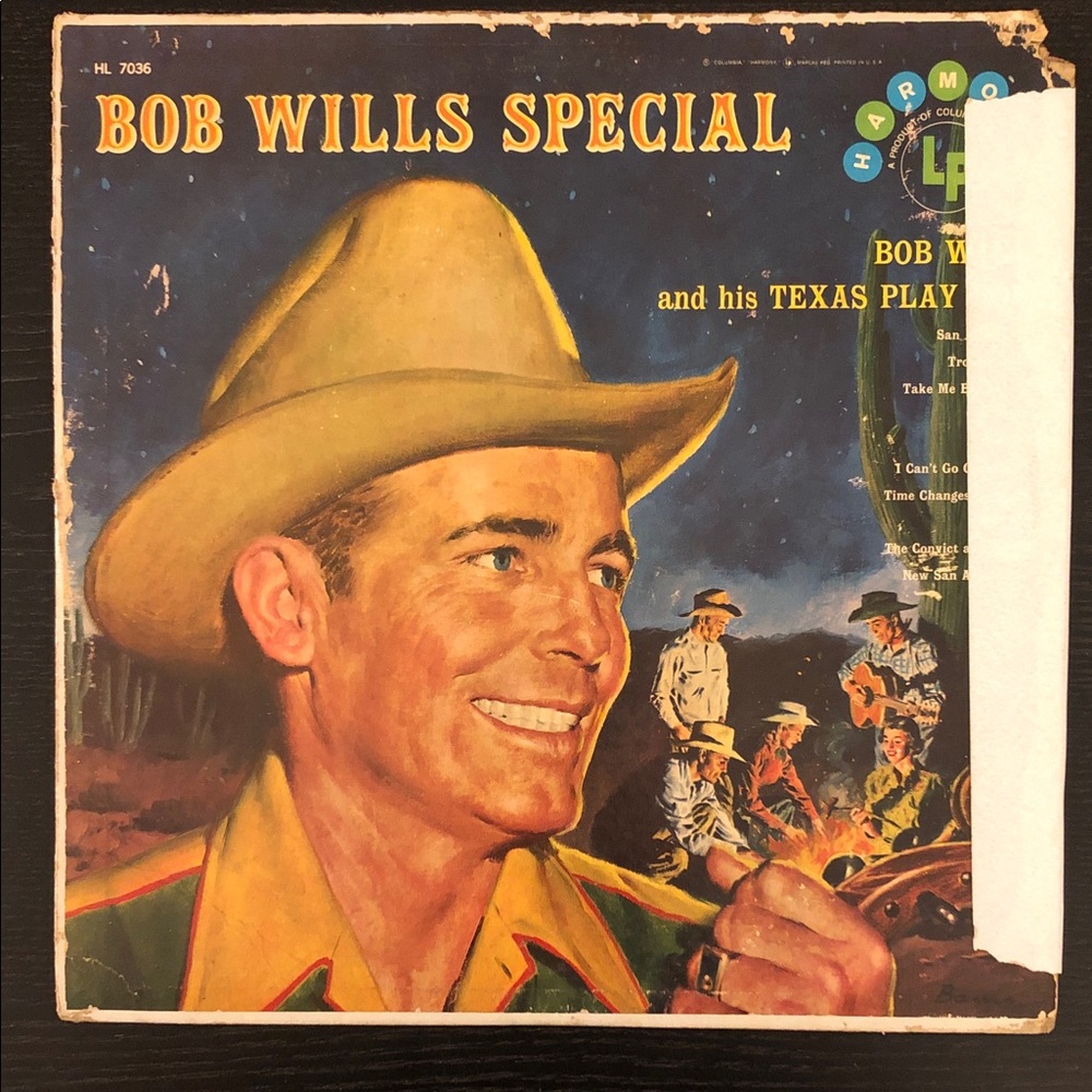 Bob Wills Special Vinyl Lp Record - Album